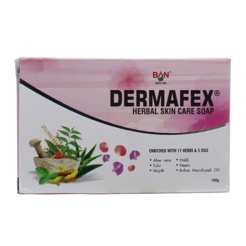 Dermafex Soap 100gm – Ban Labs