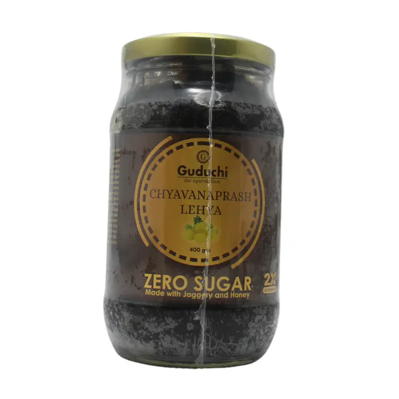 Chyavanaprash Lehya (Zero Sugar) 400gm – Guduchi Ayurveda