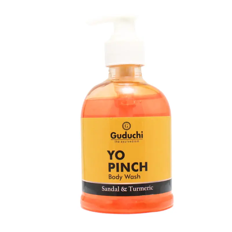 Yo Pinch Body Wash (Sandal & Turmeric) 300ml – Guduchi Ayurveda