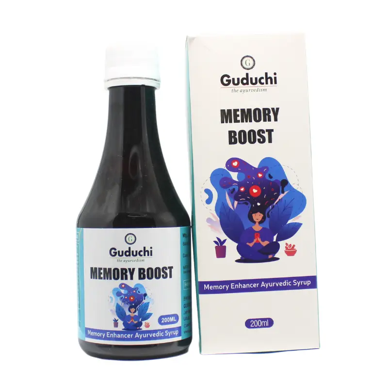 Memory Boost Syrup 200ml – Guduchi Ayurveda