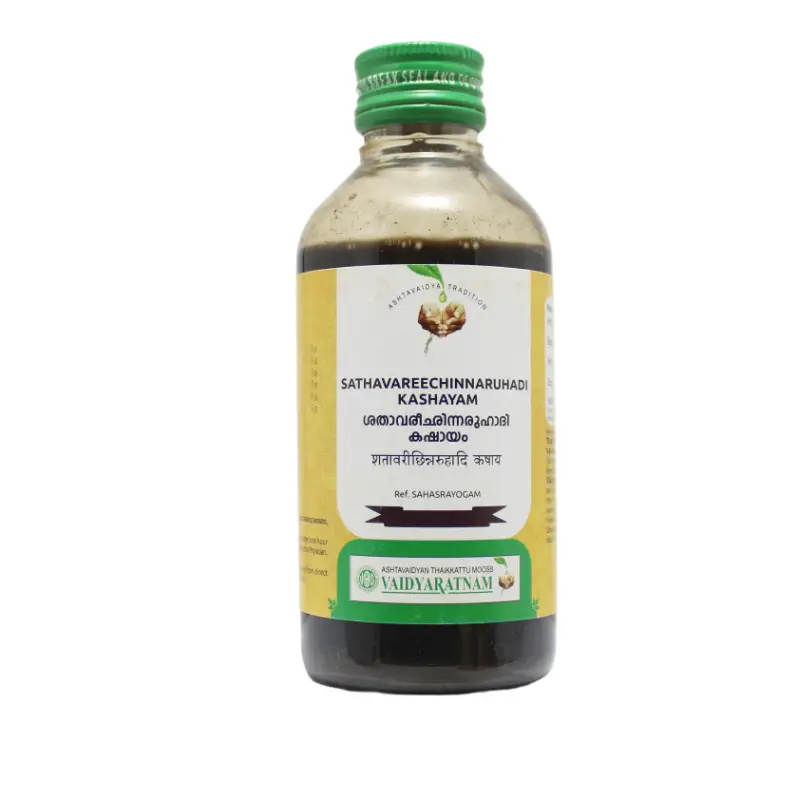 Sathaveerchinnaruhadi Kashayam 200ml – Vaidyaratnam Oushadhasala