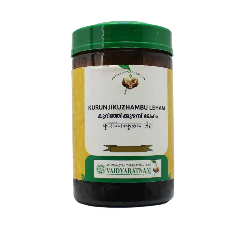 Kurunjikuzhambu Leham 500gm – Vaidyaratnam Oushadhasala