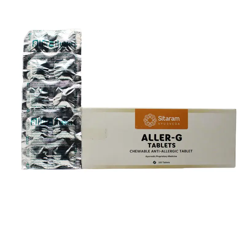 Aller G Tablets 10tabs – Sitaram Ayurveda Pharmacy