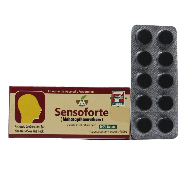 Sensoforte (Mahasapthamrutham) 10tabs – Malabar Ayurveda Ashram