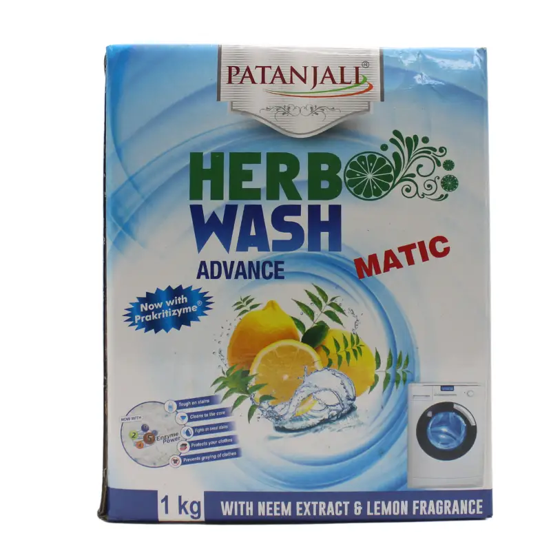 Herb Wash Advance Detergent (Matic) 1kg – Patanjali Ayurveda