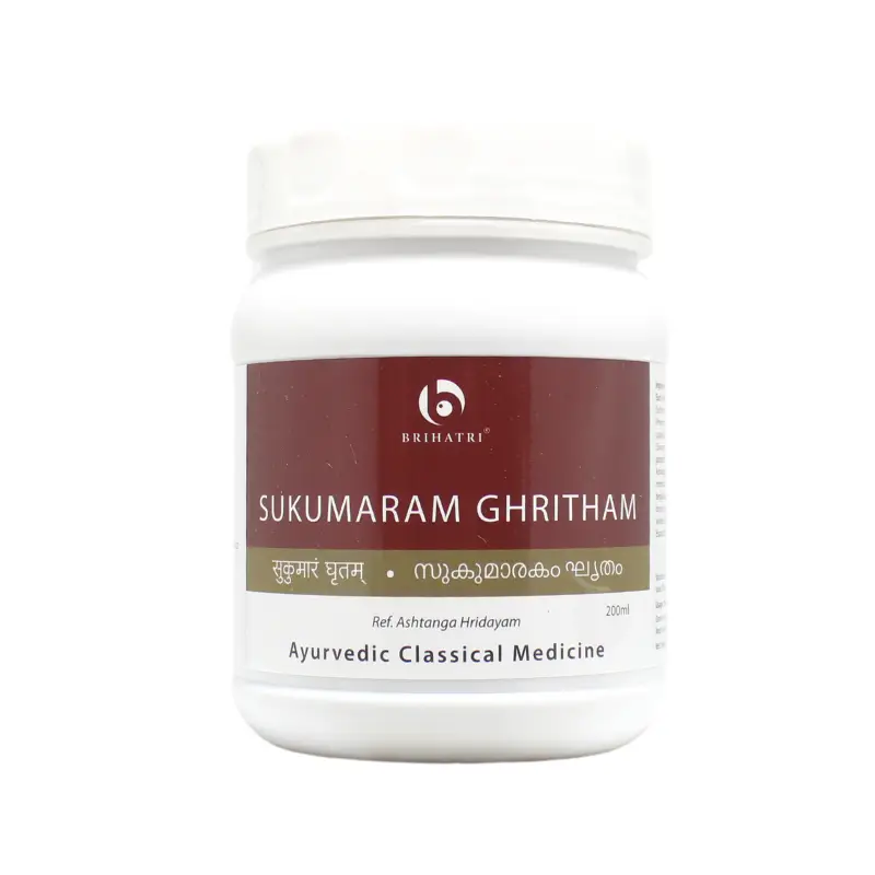 SUKUMARA GHRITHAM 200ML – BRIHATRI