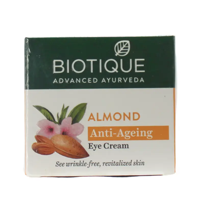 Almond Eye Cream (15Gm) – Biotique