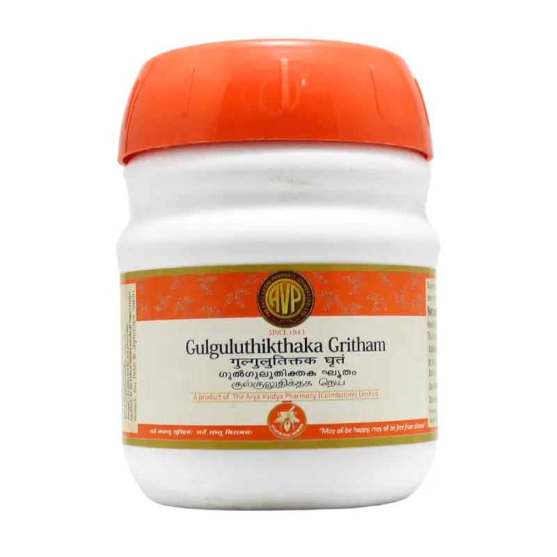 Gulguluthikthaka Gritham 150gm – The Arya Vaidya Pharmacy