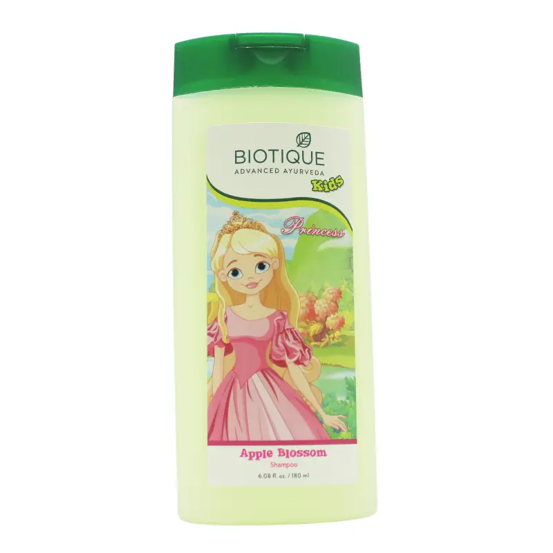Apple blossom shampoo for princess [Kids] (180ml) – Biotique