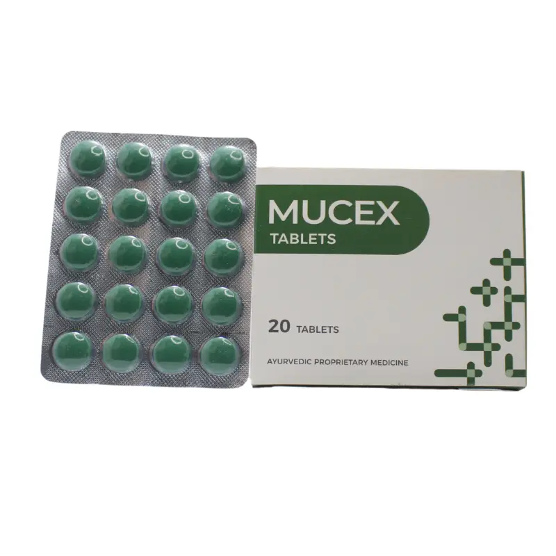 Mucex Tablets 20tabs – Ayurchem Products