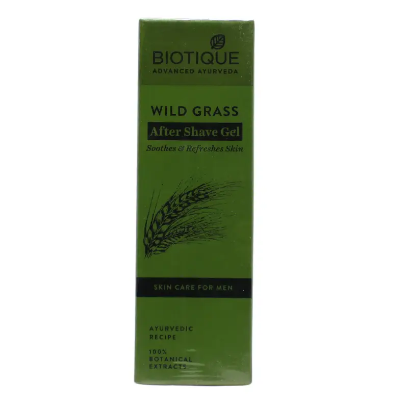 Bio Wild Grass Shave Gel 120ml – Biotique