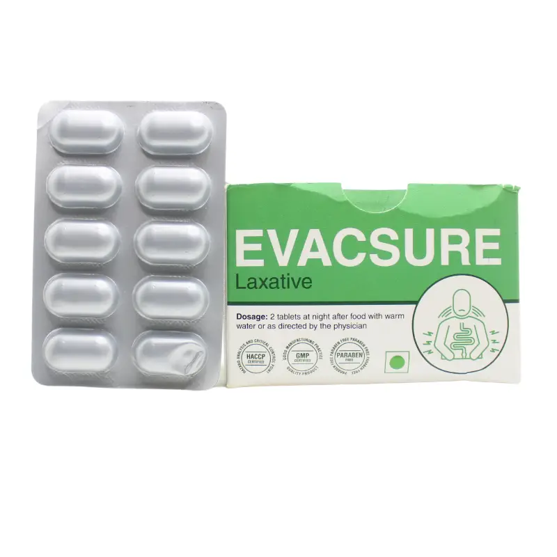 Evacsure Laxative Tablets 10tabs – Sri Sri Tattva