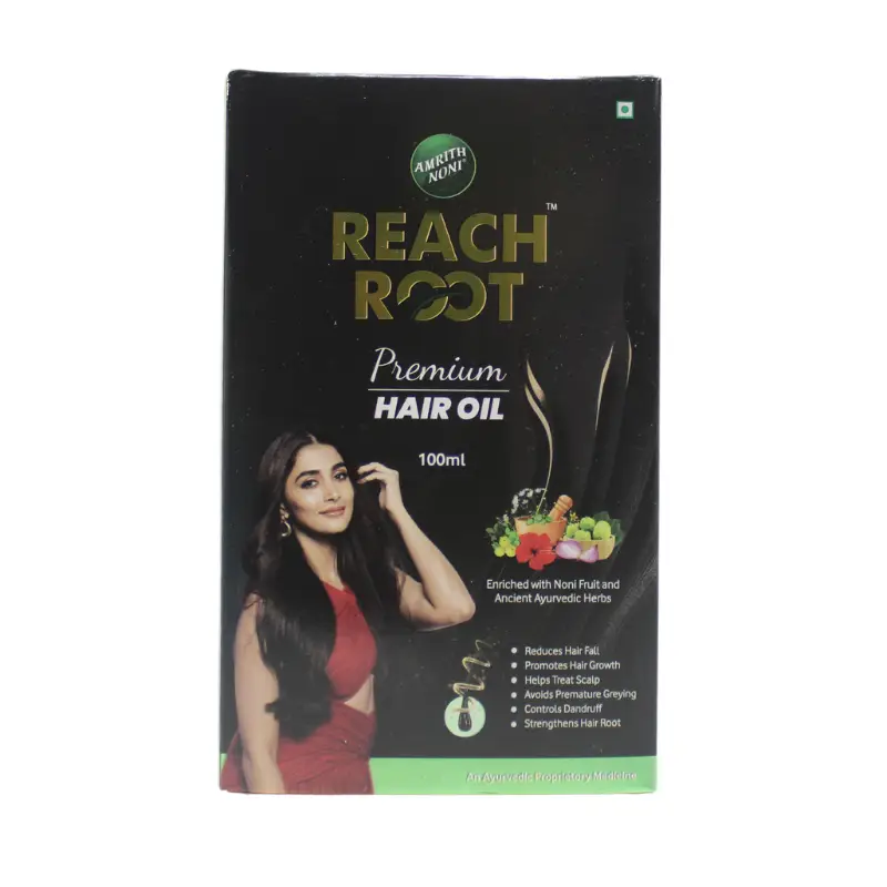 Amrith Noni Reach Root Premium Hair Oil 100ml – Valyou Products