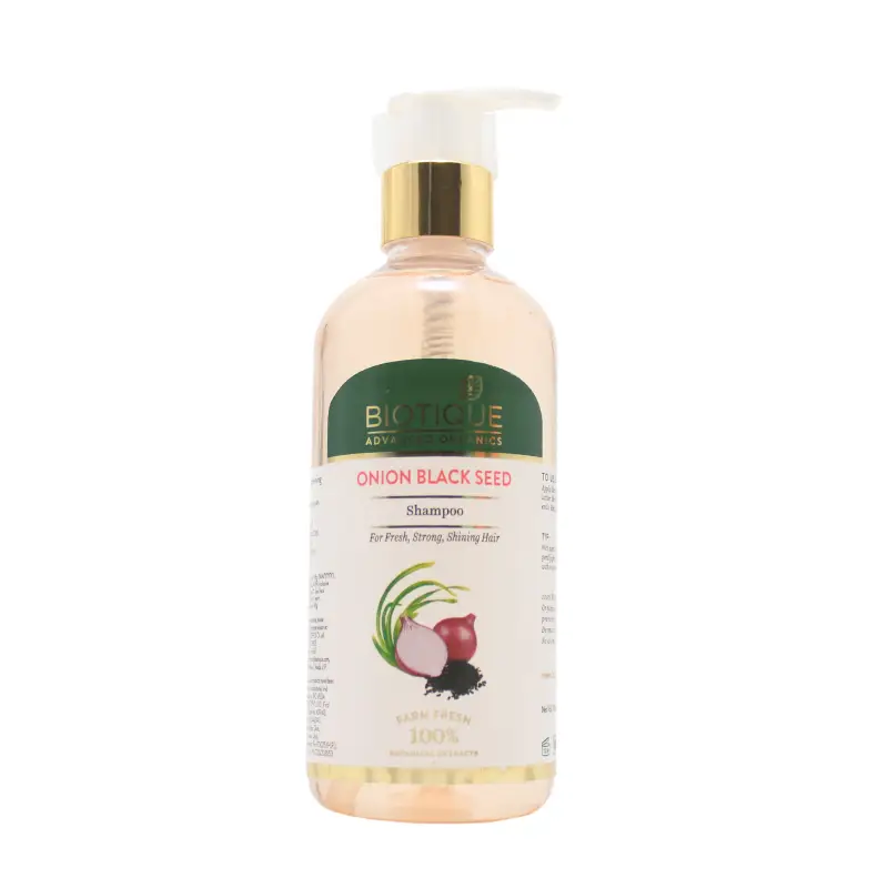 BIO ONION BLACK SEED SHAMPOO 300ML – BIOTIQUE