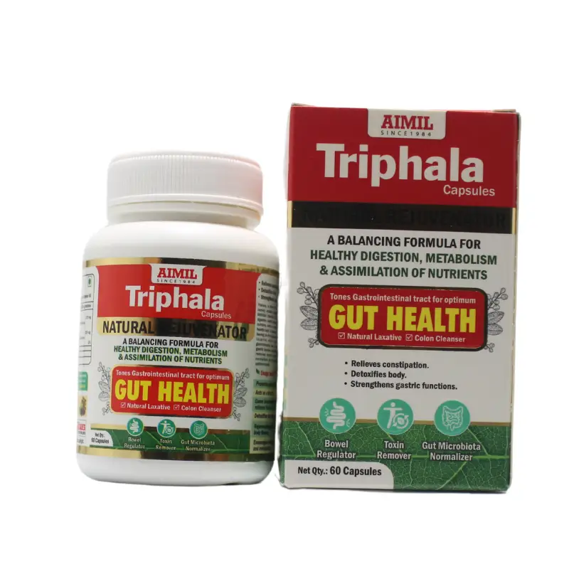 Triphala Capsules 60caps – Aimil Pharmaceuticals