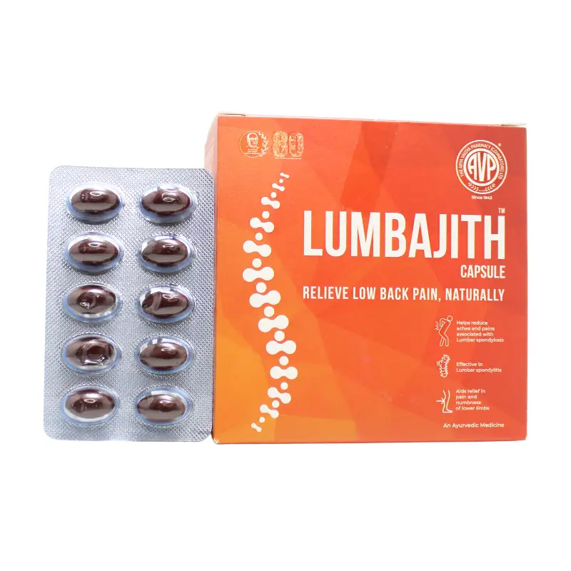 Lumbajith Capsule 10caps – The Arya Vaidya Pharmacy