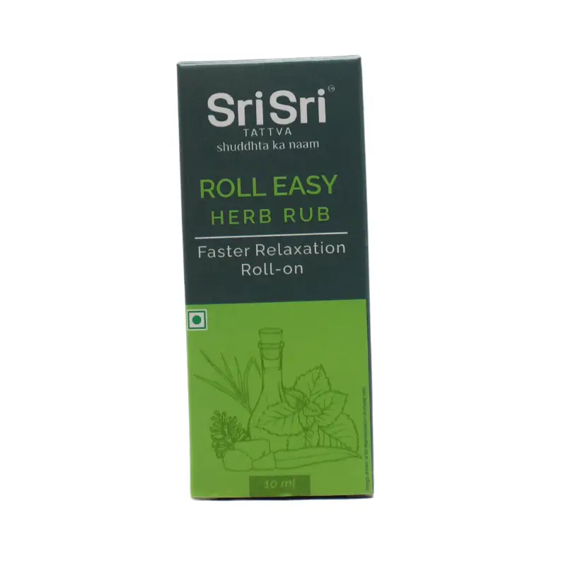Roll Easy Herb Rub 10ml – Sri Sri Tattva