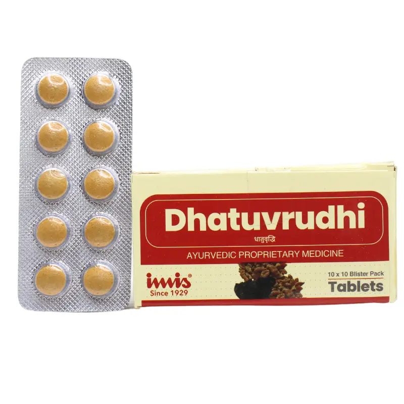 Dhatuvrudhi Tablets 10tabs – Imis Pharmaceuticals