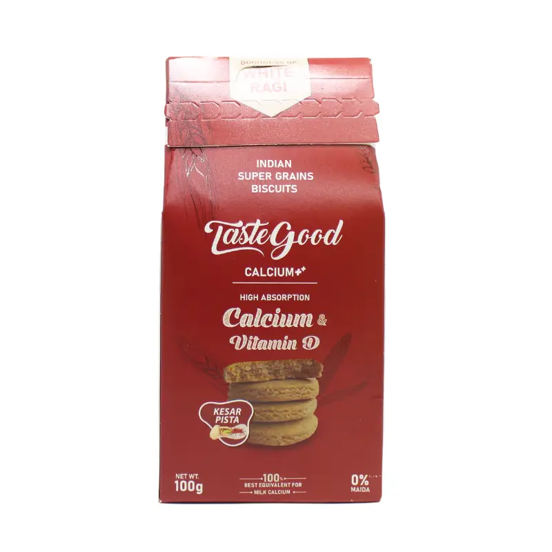 Taste Good Calcium Biscuits 100gm – Azista Industries