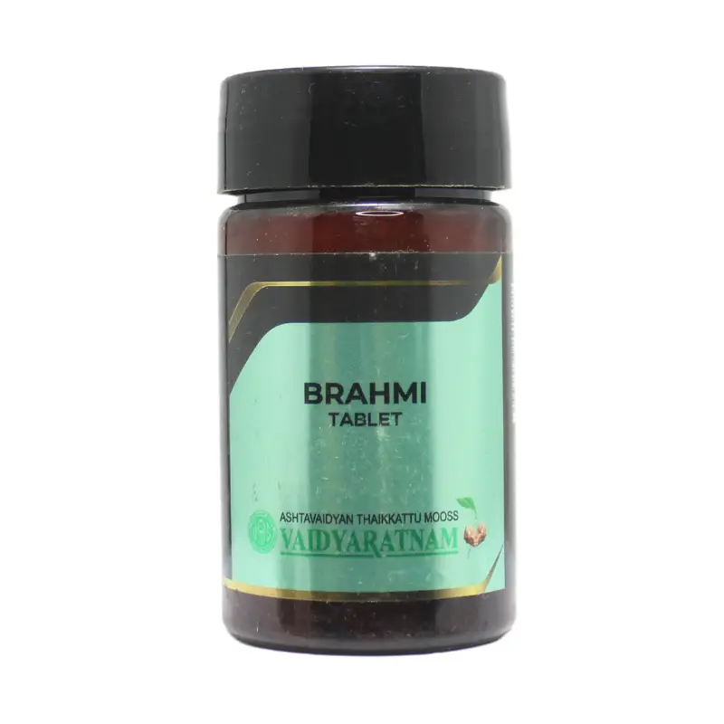 Brahmi Tablets 60tabs – Vaidyaratnam Oushadhasala