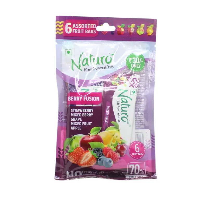 Naturo Berry Fusion Bar 6Pc – Naturo Food Products