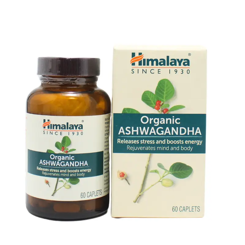 Organic Ashwagandha 60 caps – Himalaya Wellness