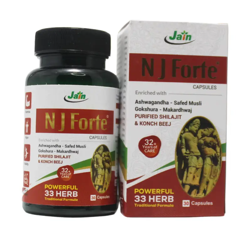 N J Forte 30caps – Sri Jain Ayurvedic Pharmacy