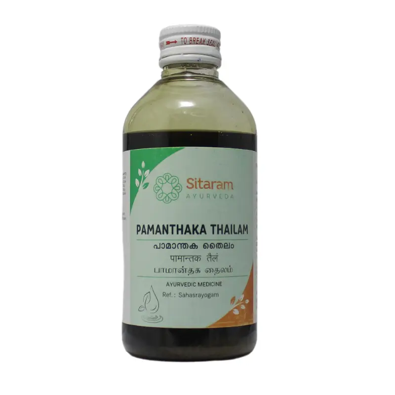 Pamanthaka Thailam 200ml – Sitaram Ayurveda Pharmacy