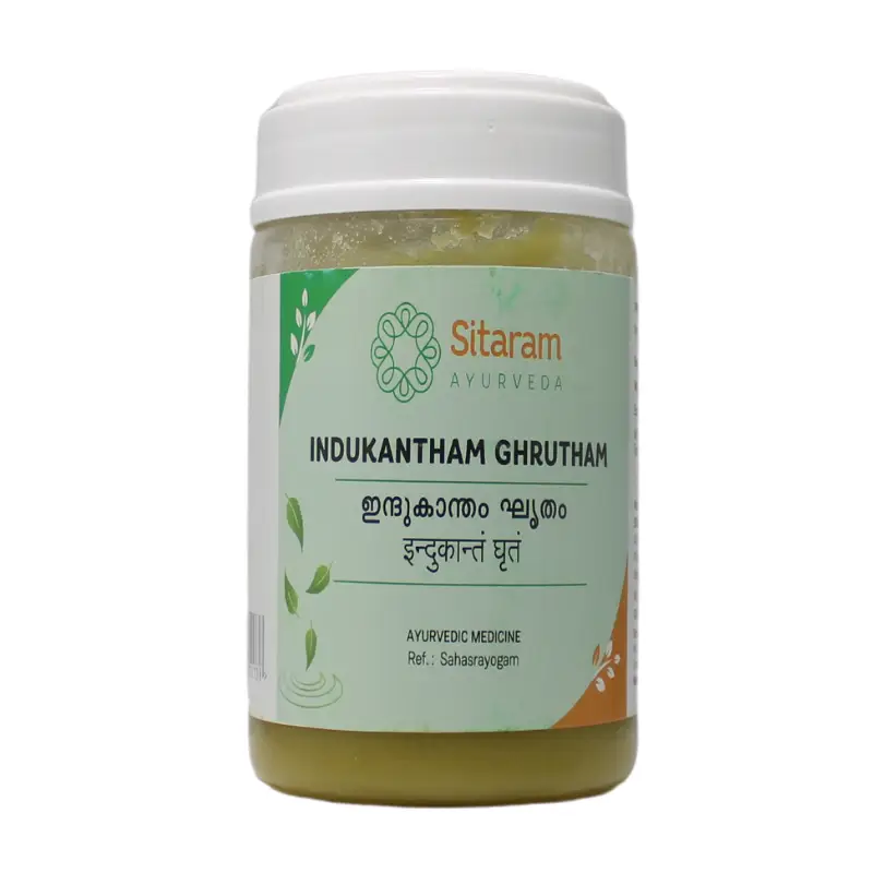 Indukantham Ghrutham 150gm – Sitaram Ayurveda Pharmacy