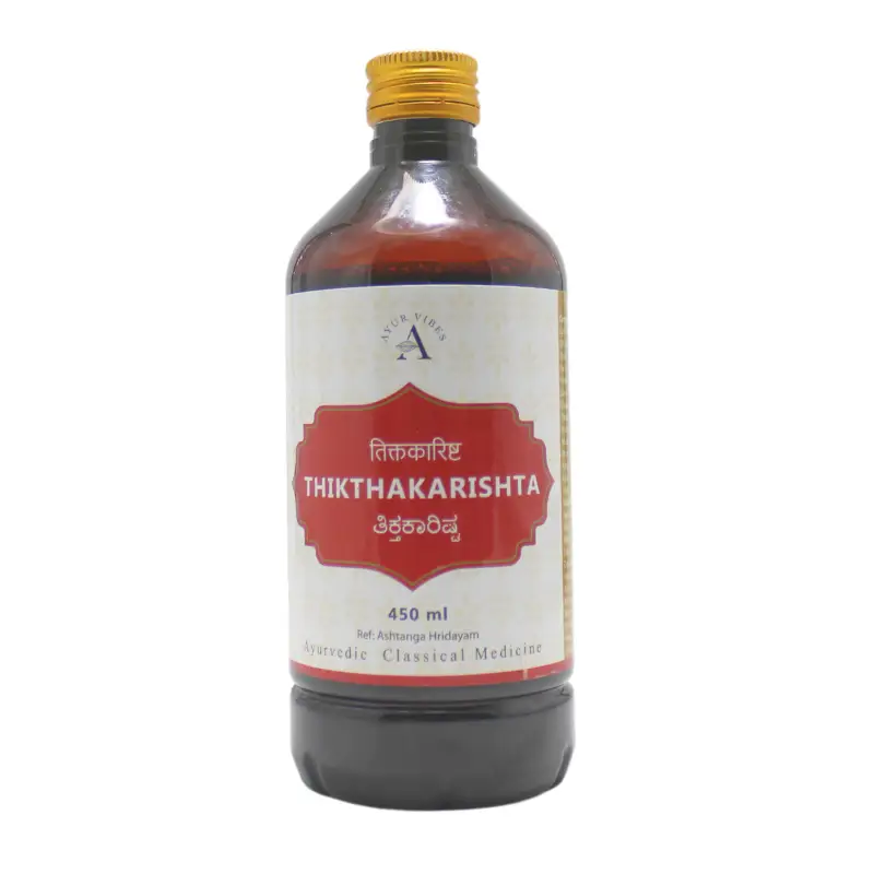 Thikthakarishta 450ml – Ayur Vibes