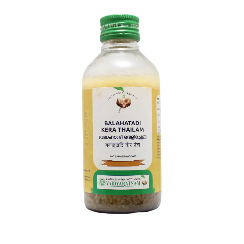 Balahatadi Kere Thailam 200ml – Vaidyaratnam Oushadhasala