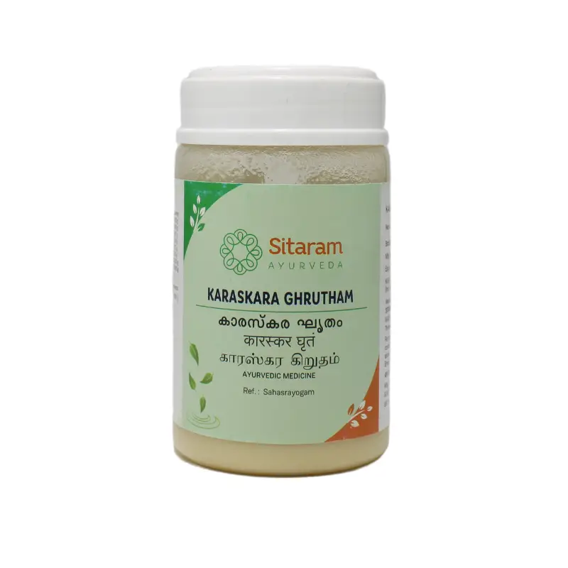 Karaskara Ghrutham 150gm – Sitaram Ayurveda Pharmacy