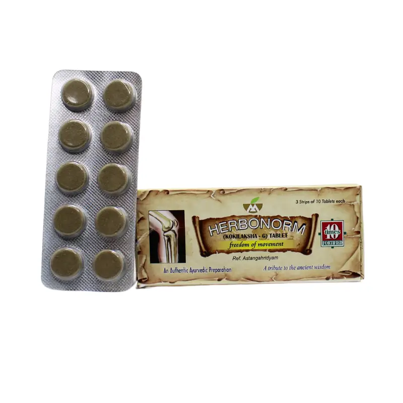 Herbonorm (Kokilaksha) – G 10tabs – Malabar Ayurveda Ashram