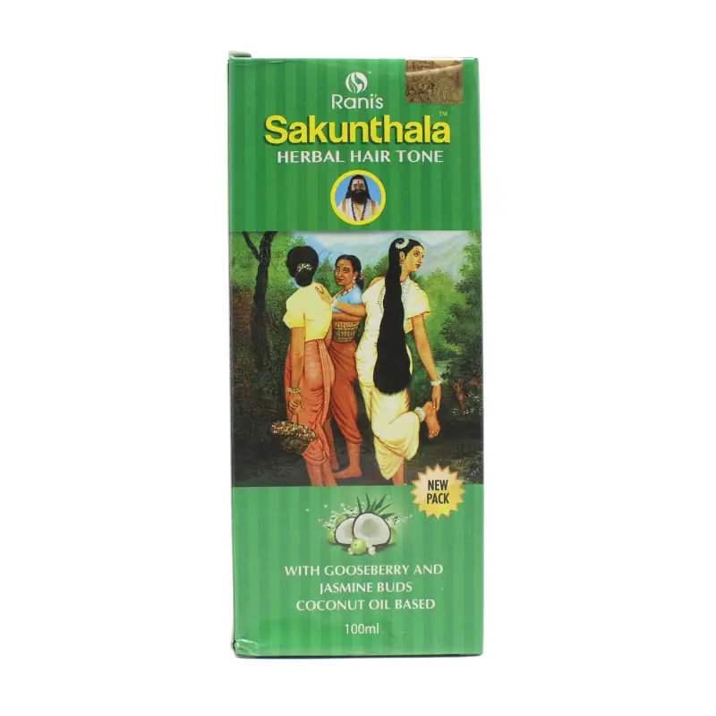 Sakunthala Herbal Hair Tone 100ml – Rani Drug House