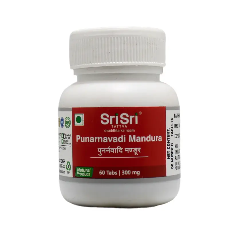 Punarnavadi Mandura 60tabs – Sri Sri Tattva