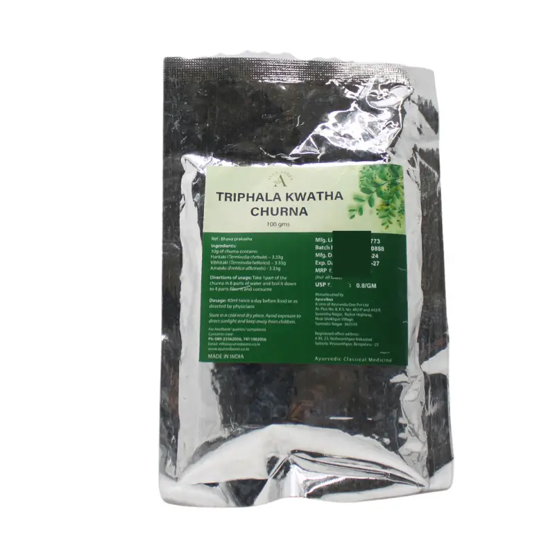 Triphala Kwatha Churna 100gm – Ayur Vibes