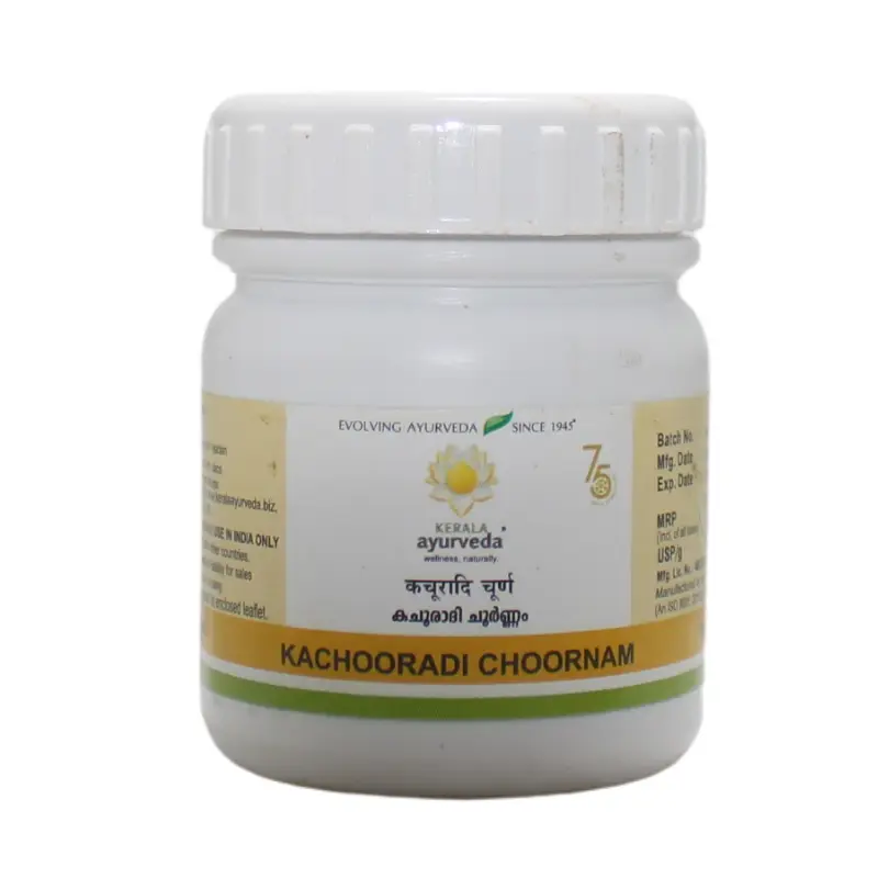 Kachooradi Choornam 10gm – Kerala Ayurveda