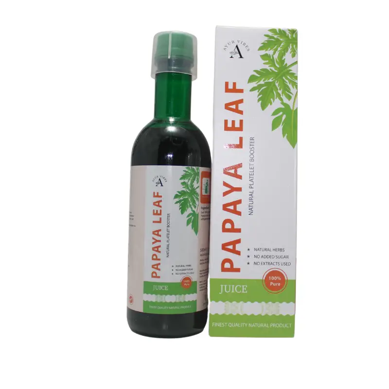 Papaya Leaf Juice 500ml – Ayur Vibes