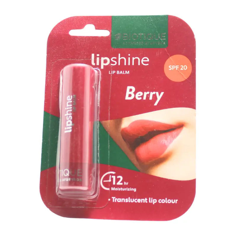 BIO LIP VERY BERRY LIP BALM 4GM – BIOTIQUE