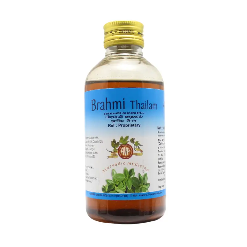 Brahmi Taila 200ml – The Arya Vaidya Pharmacy