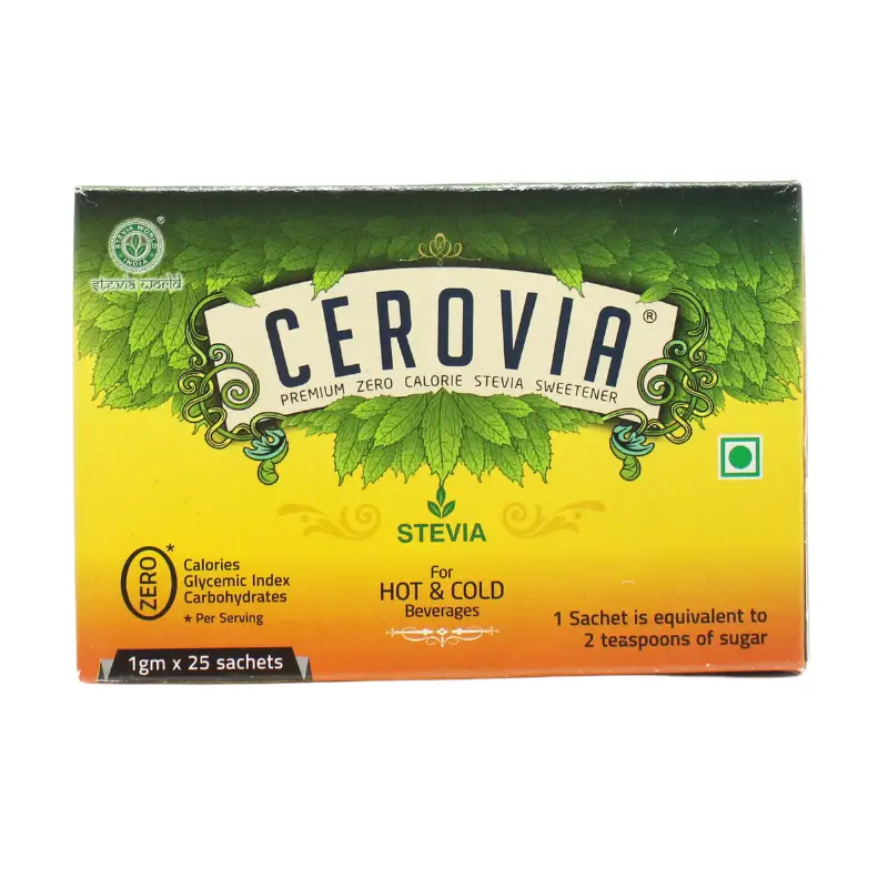 Cerovia Sachet Sugar (1Gm) – Stevia World Agrotech