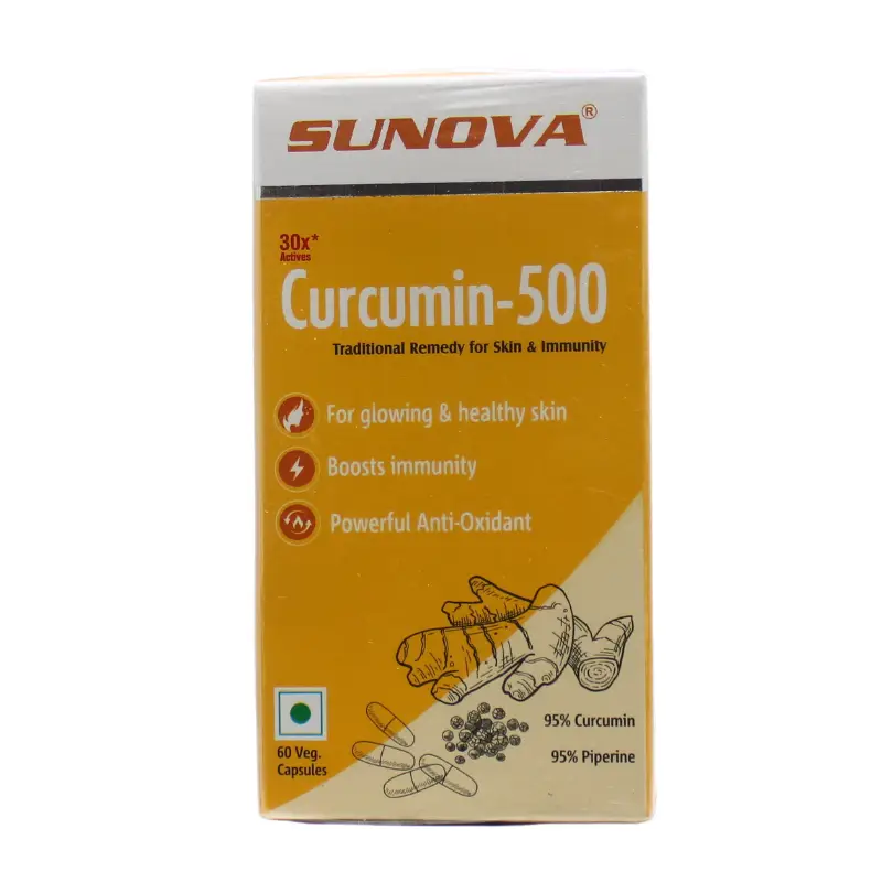 Curcumin 500 caps 60caps – Sunova