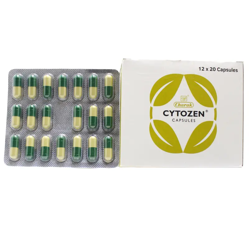Cytozen Capsule (20Caps) – Charak Pharma