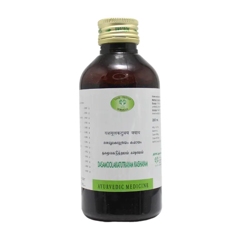 Dasamoolakatutrayam Kashayam (200ml) – Avn Ayurveda