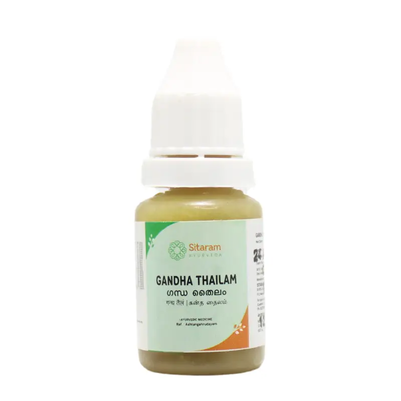Gandha Taila 10ml – Sitaram Ayurveda Pharmacy
