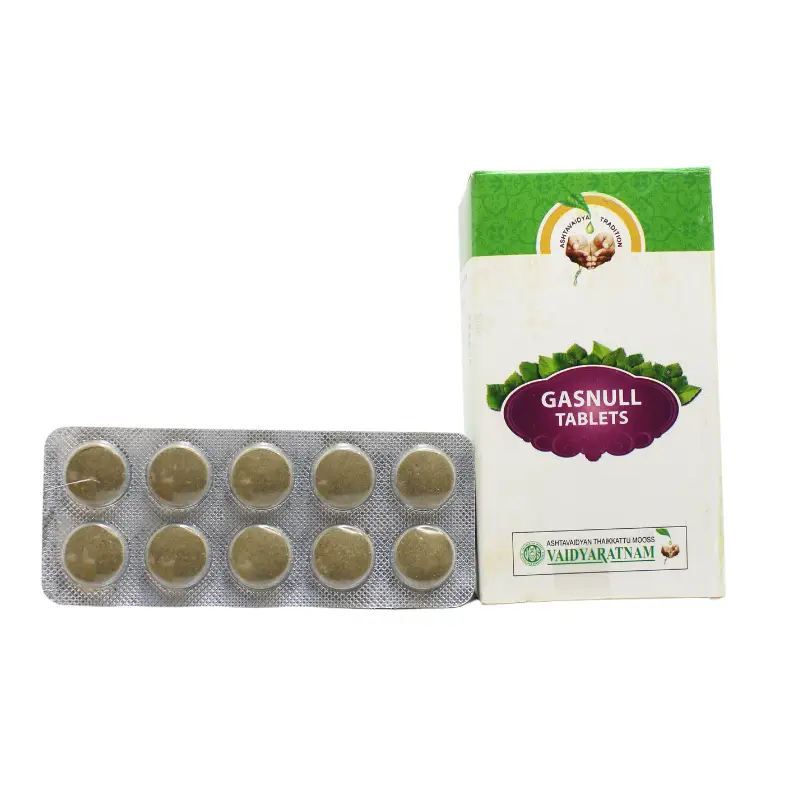 Gasnull Tablets (10Tabs) – Vaidyaratnam