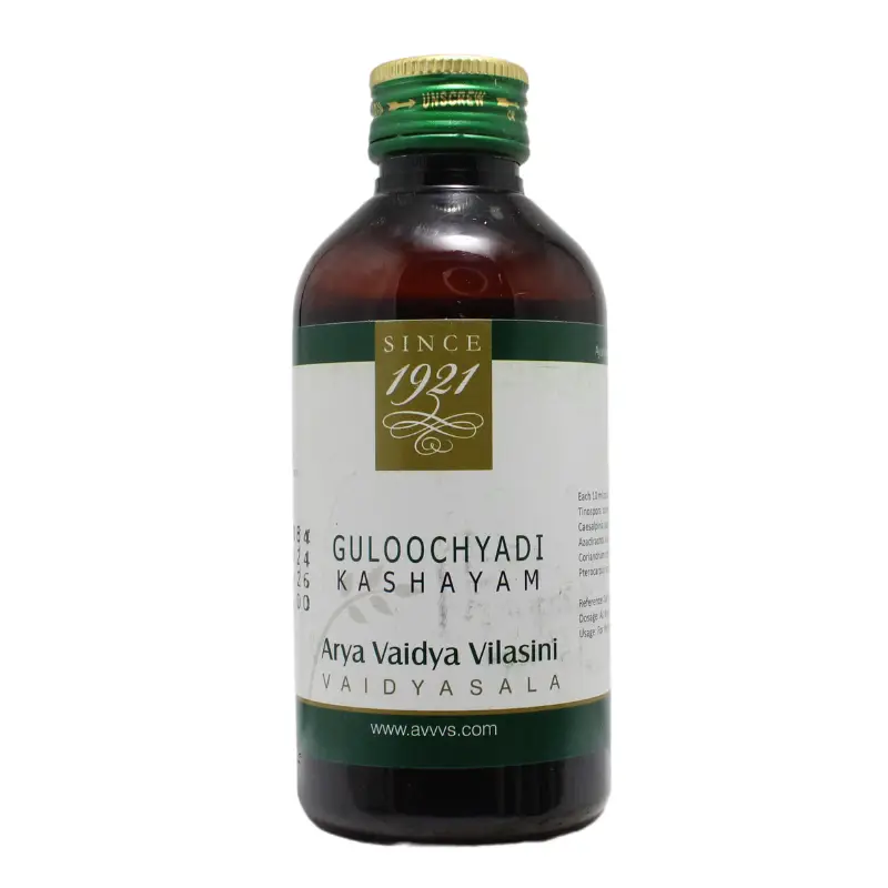 Guloochyadi Kashayam (200ml) – Arya Vaidya Vilasini