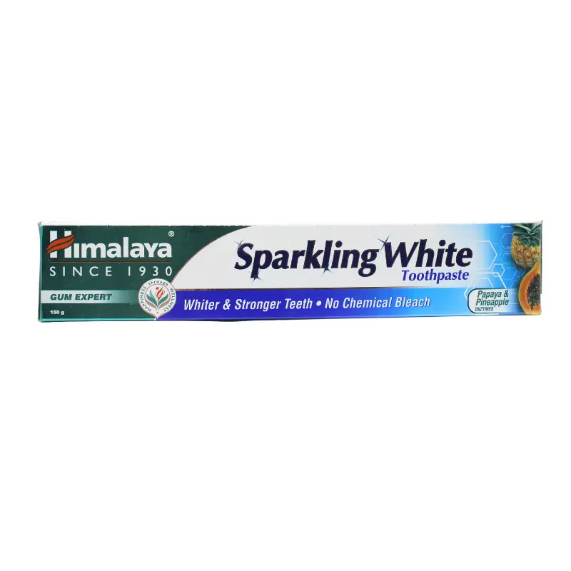 Sparkling White Toothpaste (150Gm) – Himalaya