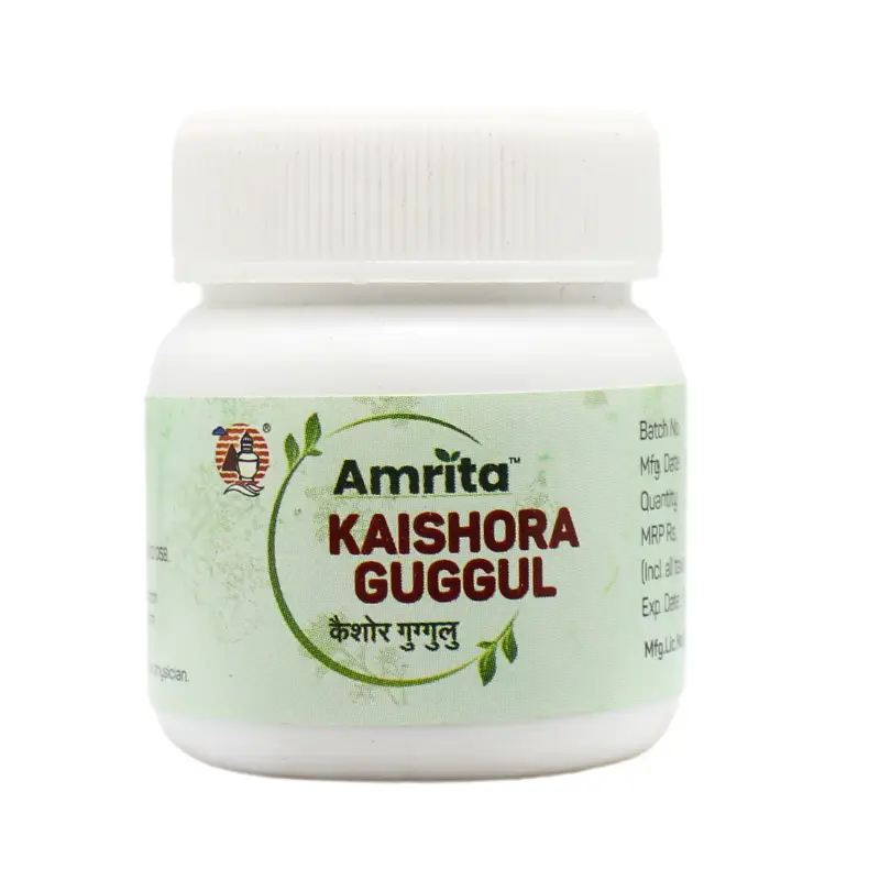 Kaishora Guggulu (60Tabs) – Amrita Drugs