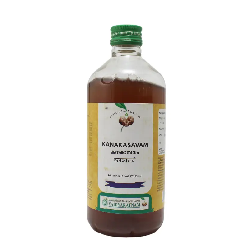 Kanakasavam (450ml) – Vaidyaratnam